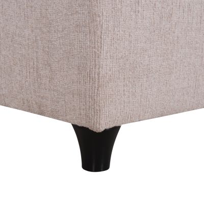 BED MILO HM616.32 BEIGE FABRIC- FOR MATTRESS 160x200cm