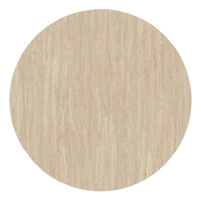 HPL TABLETOP HM6351.35 ROUND IN TRAVERTINE STONE COLOR Φ120cm.