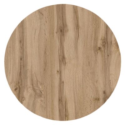 HPL TABLETOP HM6351.36 ROUND IN SONAMA OAK Φ120cm.