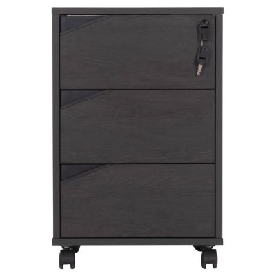 Professional Office Drawer with wheels Rosewood HM2108 42x42x60cm