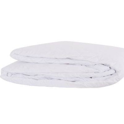 MATTRESS PAD WATERPROOF VELURA HM12174.160 MICROFIBER & PU--4 RUBBER BANDS 160x200cm.