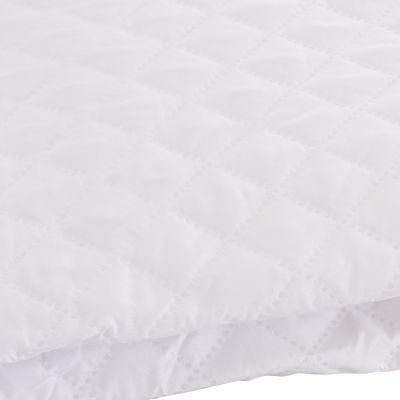 MATTRESS PAD WATERPROOF VELURA HM12174.160 MICROFIBER & PU--4 RUBBER BANDS 160x200cm.
