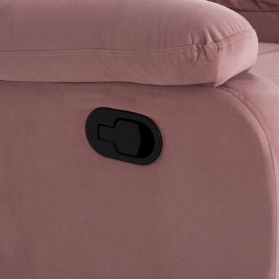 ARMCHAIR RELAX DIONI HM3296.02 PINK VELVET 85x90x100Hcm.