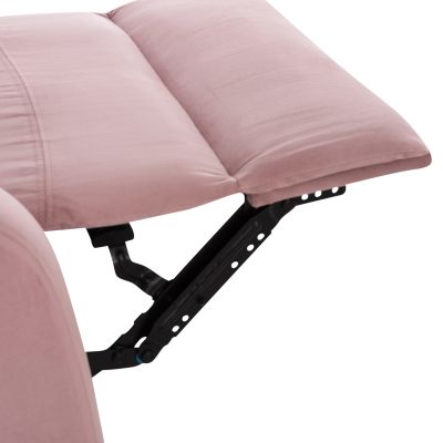 ARMCHAIR RELAX DIONI HM3296.02 PINK VELVET 85x90x100Hcm.