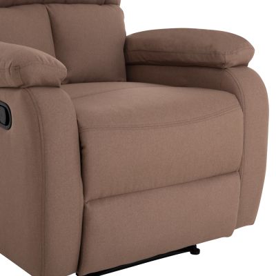 ARMCHAIR RELAX DIONI HM3296.03 BEIGE FABRIC 85x90x100Hcm.