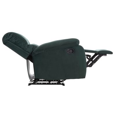 ARMCHAIR RELAX DIONI HM3296.05 GREEN VELVET 85x90x100Hcm.