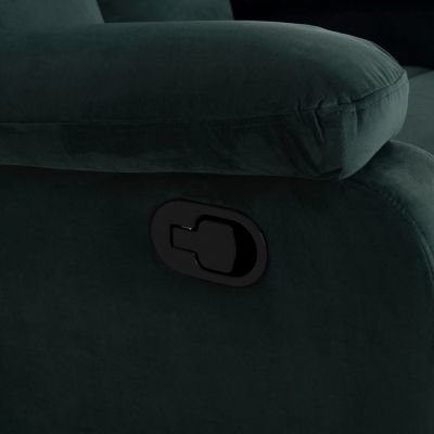 ARMCHAIR RELAX DIONI HM3296.05 GREEN VELVET 85x90x100Hcm.