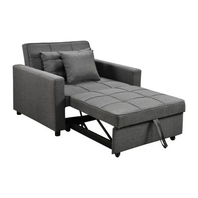 ARMCHAIR-BED MERO HM3306.01 GREY FABRIC 98x85x88Hcm.