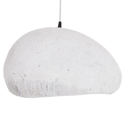 CEILING PENDANT LAMP STONE-LOOK STONER (M) HM4418.02 WHITE 55x45x40Hcm.