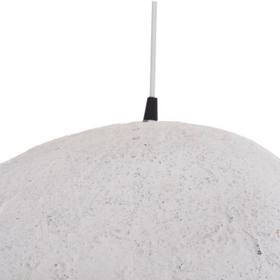 CEILING PENDANT LAMP STONE-LOOK STONER (M) HM4418.02 WHITE 55x45x40Hcm.