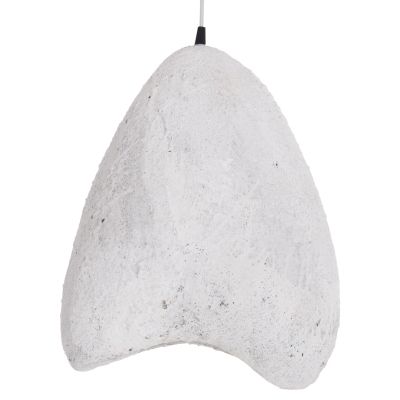CEILING PENDANT LAMP STONE-LOOK STONER (S) HM4417.02 WHITE 37x30x45Hcm.