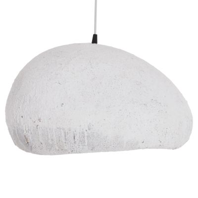 CEILING PENDANT LAMP STONE-LOOK STONER (L) HM4419.02 WHITE 73x55x40Hcm.