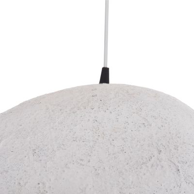 CEILING PENDANT LAMP STONE-LOOK STONER (L) HM4419.02 WHITE 73x55x40Hcm.
