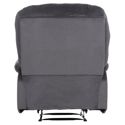 ARMCHAIR WITH MANUAL RECLINER BRAYLEN HM3298.01 GREY VELVET 85x90x95Hcm.
