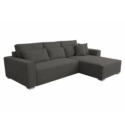 REVERSIBLE CORNER SOFABED CORNERA HM3335.01 GREY FABRIC 269x155x89Hcm.