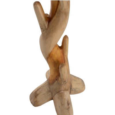 COAT-STAND HM9366 SOLID SUAR NATURAL 40X40X200