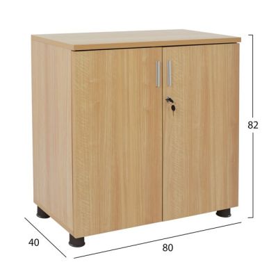 Professional Office Cabinet Beech color HM2053.11 80x40x82cm