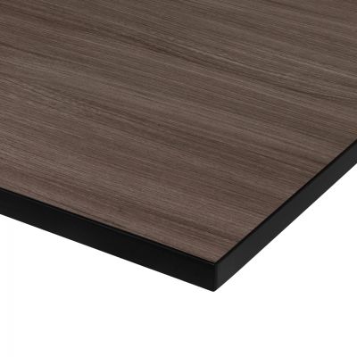 Table's Desktop HPL Top and MDF 60x60cm HM8437.01 Asher/Black color