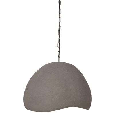 CEILING PENDANT LAMP JAYLEN HM4703.03L FIBER CEMENT IN GREY 65x55x45Hcm