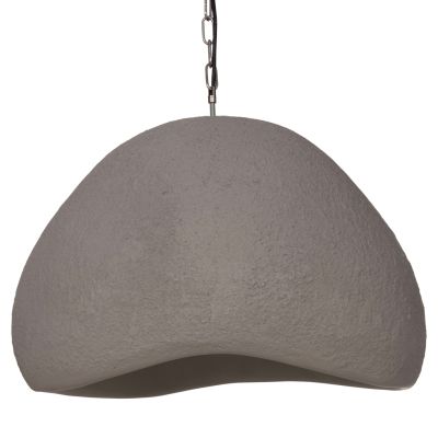 CEILING PENDANT LAMP JAYLEN HM4703.03L FIBER CEMENT IN GREY 65x55x45Hcm