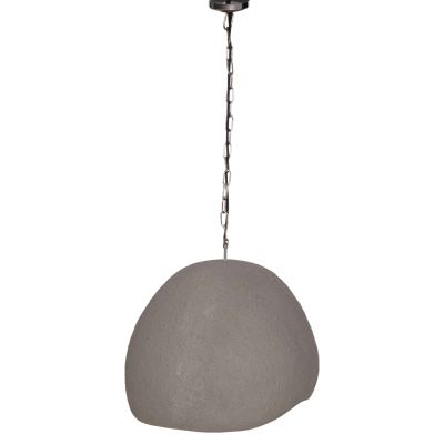 CEILING PENDANT LAMP JAYLEN HM4703.03L FIBER CEMENT IN GREY 65x55x45Hcm