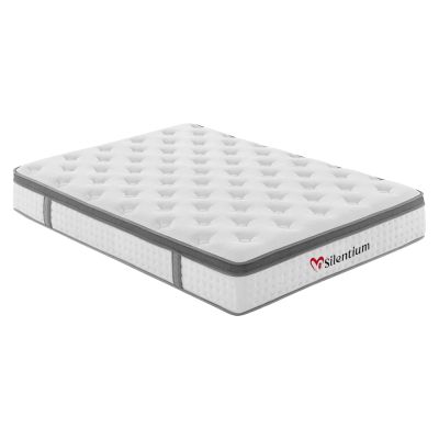 MATTRESS DOUBLE SILENTIUM HM749.05 POCKET SPRINGS--WHITE 150x200x30Hcm