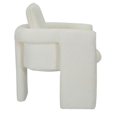 ТРЪШКА ЗА КРЕСЛО HM9681.04 БЯЛ ПЛАТ-МЕТАЛНА КОНСТРУКЦИЯ 82x78x87Hсм.