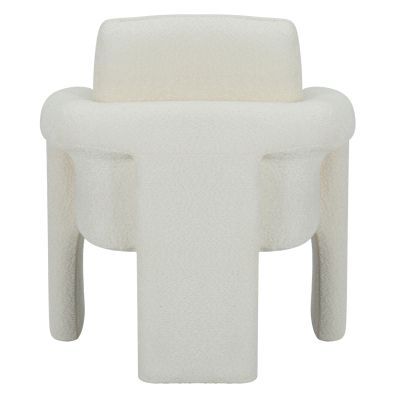 ТРЪШКА ЗА КРЕСЛО HM9681.04 БЯЛ ПЛАТ-МЕТАЛНА КОНСТРУКЦИЯ 82x78x87Hсм.