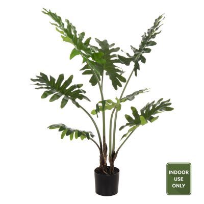 DECORATIVE SYNTHETIC PLANT HM7971 LEAF TREE IN POT 96H cm.