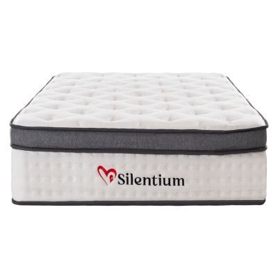 MATTRESS SINGLE SILENTIUM HM749.01 POCKET SPRINGS--WHITE 90x190x30Hcm