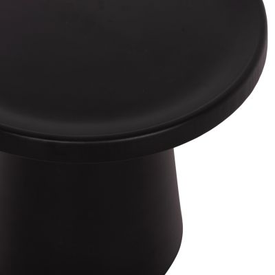 COFFEE TABLES RINKON HM18262 ALL METAL IN WHITE & BLACK Φ50cm & Φ69cm