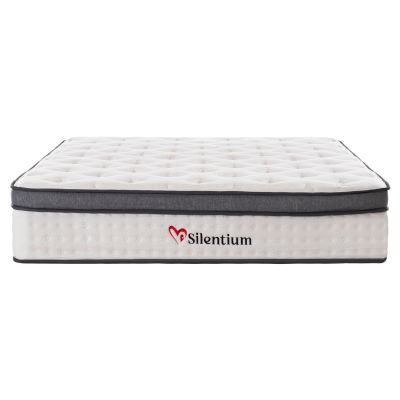 MATTRESS DOUBLE SILENTIUM HM749.06 POCKET SPRINGS--WHITE 160x200x30Hcm