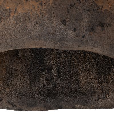 CEILING PENDANT LAMP STONE-LOOK STONER (L) HM4419.03 BROWN/GREY--73x55x40Hcm.