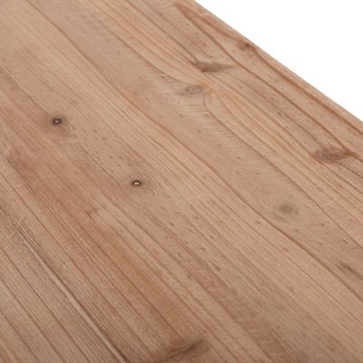 CONSOLE SANTORINI HM18338 FIR WOOD TABLETOP-MDF BASE IN OFF-WHITE 150x35x82Hcm.