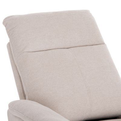 ARMCHAIR RELAX WITH ELECTRIC RECLINE SYNTHIA HM3309.01 BEIGE FABRIC 75x86x100Hcm.