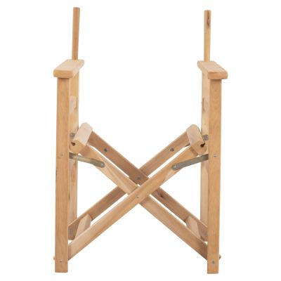 Director's Armchair Frame Natural Soaking Limnos HM5574.04 57x54x88,5 cm