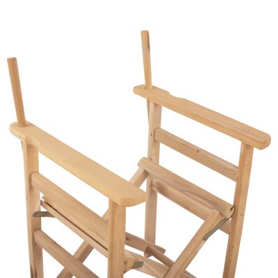 Director's Armchair Frame Natural Soaking Limnos HM5574.04 57x54x88,5 cm