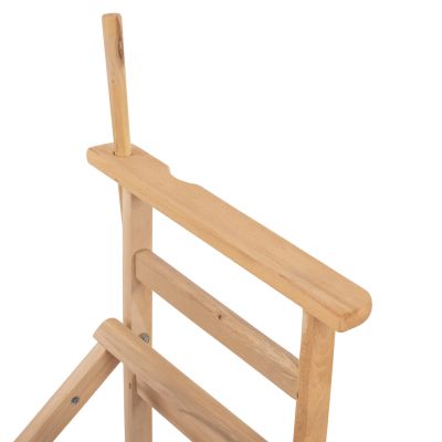 Director's Armchair Frame Natural Soaking Limnos HM5574.04 57x54x88,5 cm