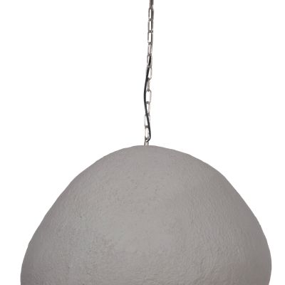 CEILING PENDANT LAMP JAYLEN HM4703.03XL FIBER CEMENT IN GREY 74x68x50-70Hcm.