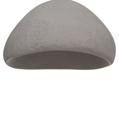 CEILING PENDANT LAMP JAYLEN HM4703.03XL FIBER CEMENT IN GREY 74x68x50-70Hcm.