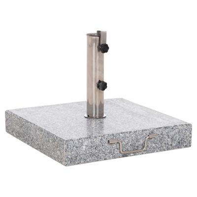 GRANITE UMBRELLA BASE 60KG WITH HANDLE & WHEELS HM6565--TUBE DIAMETER Φ58