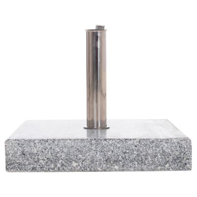 GRANITE UMBRELLA BASE 60KG WITH HANDLE & WHEELS HM6565--TUBE DIAMETER Φ58