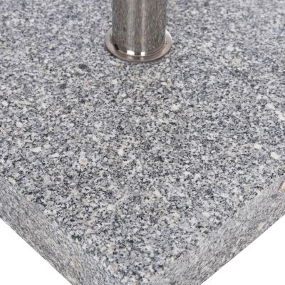 GRANITE UMBRELLA BASE 60KG WITH HANDLE & WHEELS HM6565--TUBE DIAMETER Φ58