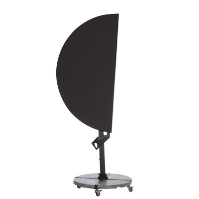 Въртящ се чадър Канопи ф2.2 м HM21285.01 графит алуминий и гранит