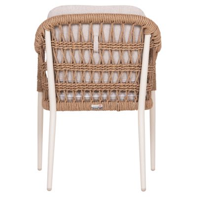 Градински стол Боксер HM6556.02 алуминий и ратан