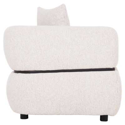 SOFA 2-SEATER ARCTIS HM3328.02 LIGHT BEIGE FABRIC 169x88x88Hcm.