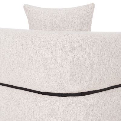 SOFA 2-SEATER ARCTIS HM3328.02 LIGHT BEIGE FABRIC 169x88x88Hcm.