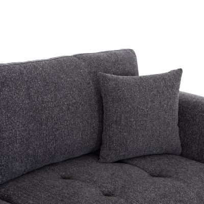 SOFA 3-SEATER STRUCTO HM3329.01 GREY FABRIC 227x94x88Hcm.