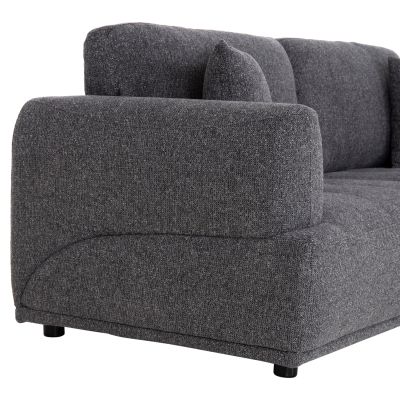 SOFA 3-SEATER STRUCTO HM3329.01 GREY FABRIC 227x94x88Hcm.