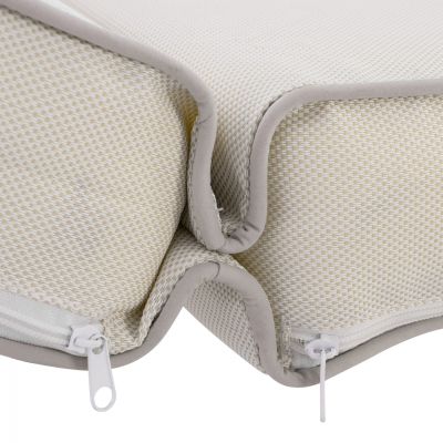 Sunbed Cushion Textline Sifnos Beige HM11237.60T 198(119+1+78)x70x10cm